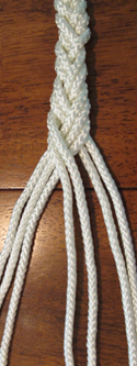 4-strand braid step 4
